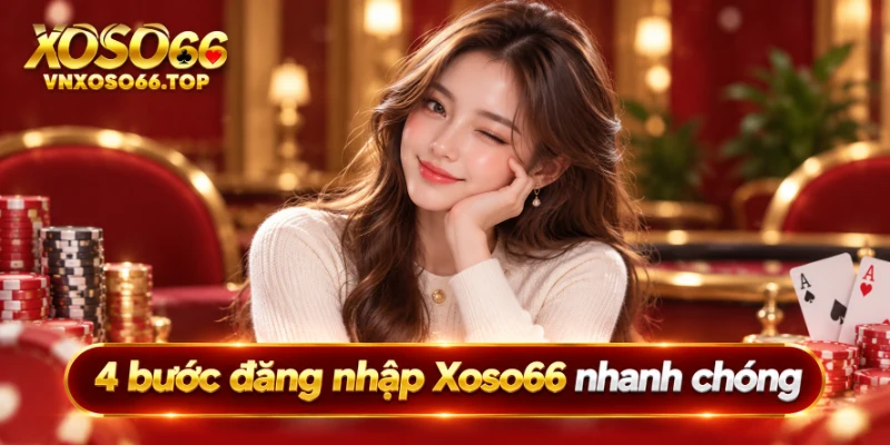 4 bước đăng nhập Xoso66 nhanh chóng