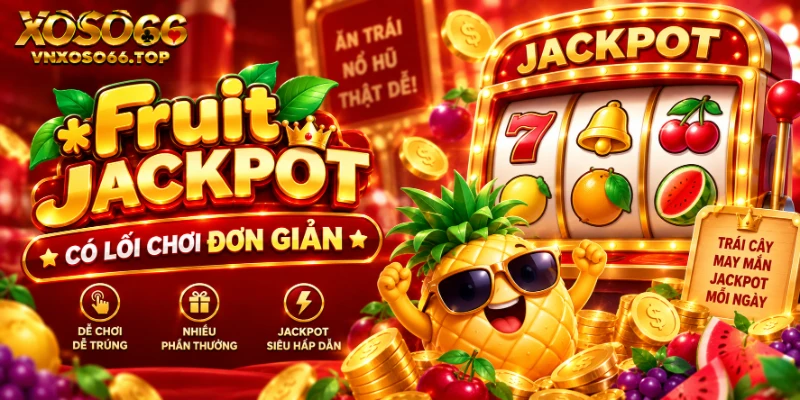 Fruit Jackpot có lối chơi đơn giản